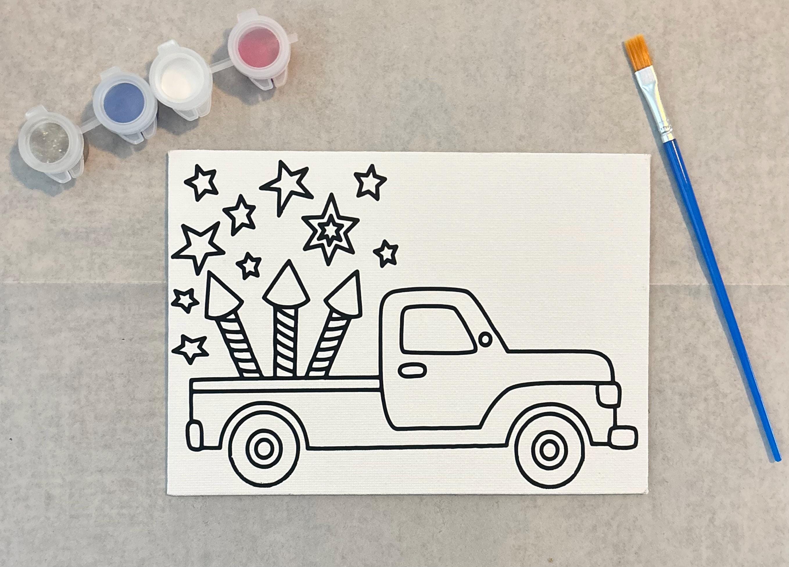 Paint Kits - 4th of July Theme