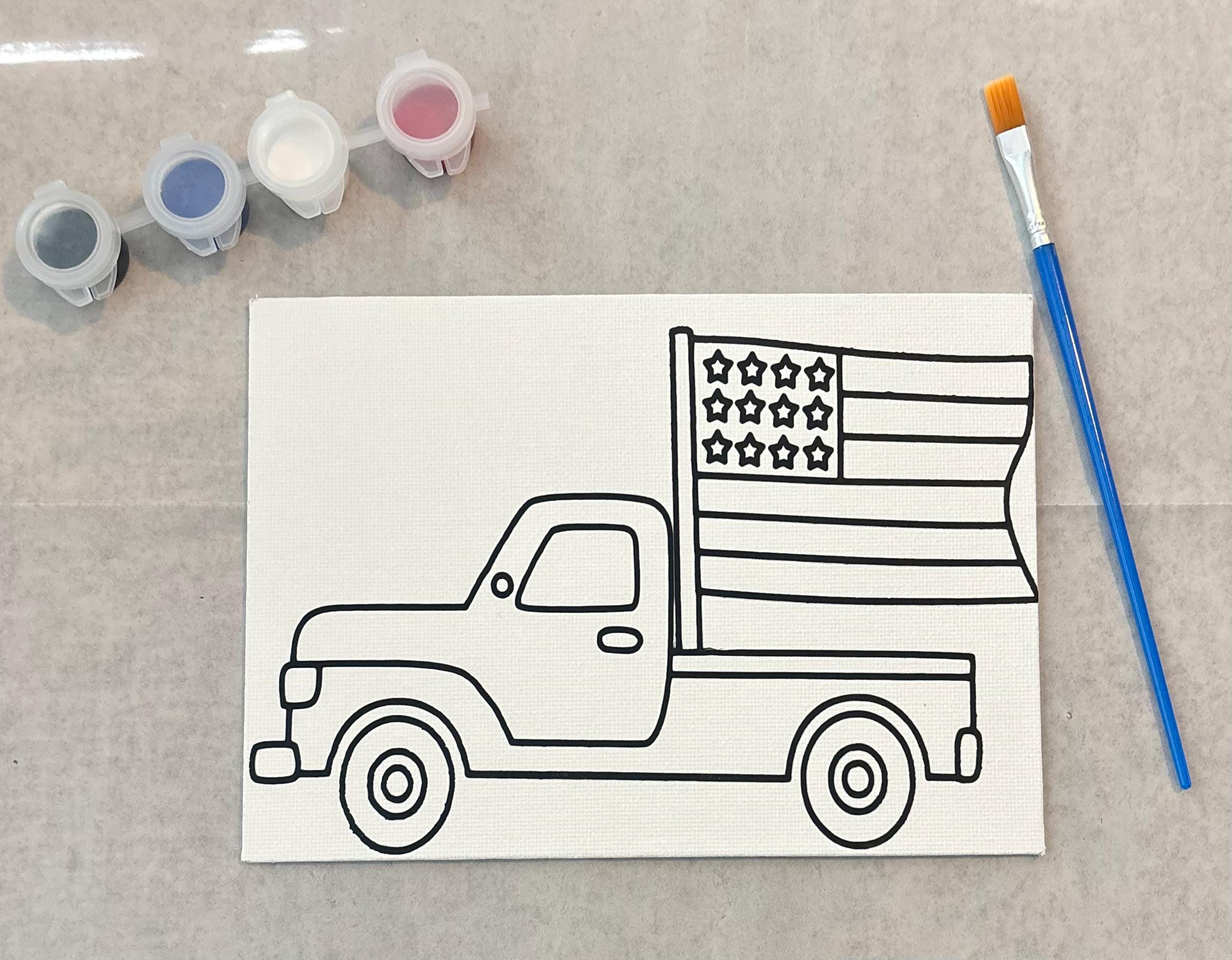 Paint Kits - 4th of July Theme
